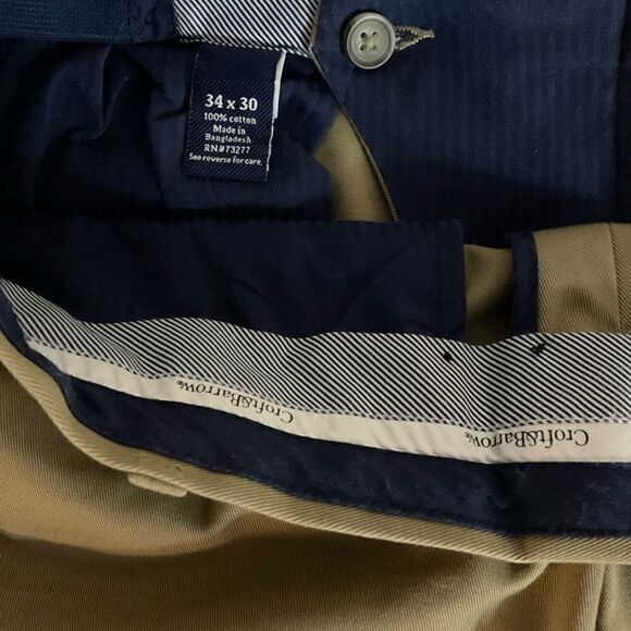 Croft and Barrow Mens Dress Pants - Picture 3 of 3